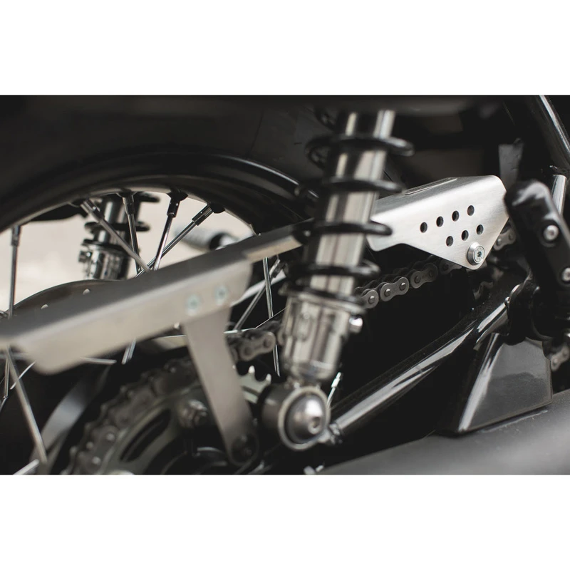 Sw-Motech KTS.11.667.10001/S Aluminum Chain Guard For Triumph Models 3 Sw-Motech KTS.11.667.10001/S Aluminum Chain Guard For Triumph Models