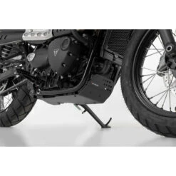 Sw-Motech MSS.11.667.10001/B Engine Guard, Black For Triumph Models -COB Motorcycle Shop sw motech mss 11 667 10001 b skid plate black image2