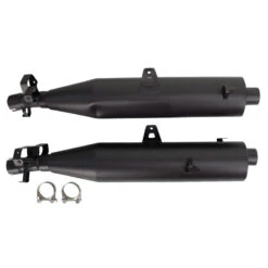 Two Bros 005-5200499D-B Comp-S Dual Slip-on Exhaust For Honda Gold Wing GL1800 '18-