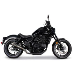 Two Bros 005-5260499 Comp-S High-Mount Slip-on Exhaust For Honda Rebel 1100 '21-