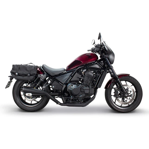 Two Bros 005-5400499-B Comp-S Low-Mount Slip-on Exhaust, Black For Honda Rebel 1100 '21- 4 Two Bros 005-5400499-B Comp-S Low-Mount Slip-on Exhaust, Black For Honda Rebel 1100 '21- - Image 2