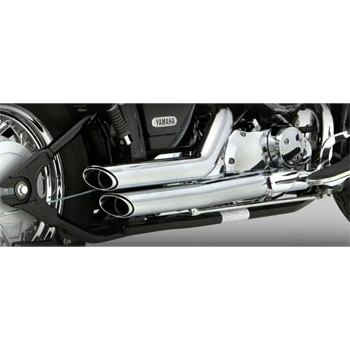 VANCE & HINES Shortshots Staggered Complete Exhaust V-Star 650 06-up 4 VANCE & HINES Shortshots Staggered Complete Exhaust V-Star 650 06-up - Image 2