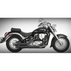 Vance & Hines Twin Slash Staggereds Black Complete Exhaust - Suzuki Boulevard M50 / C50 05-09 13 Vance & Hines Twin Slash Staggereds Black Complete Exhaust - Suzuki Boulevard M50 / C50 05-09 -COB Motorcycle Shop vance and hines 48293 exhaust image6