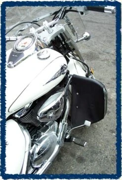 Sage Brush Engine Guard Chaps - Volusia 800 With Cobra Bar