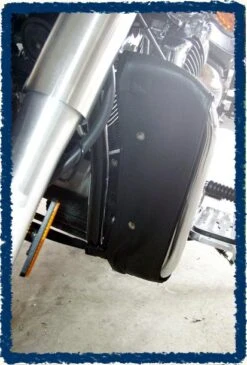 Sage Brush Engine Guard Chaps For V-Star 1100 With OEM Bar