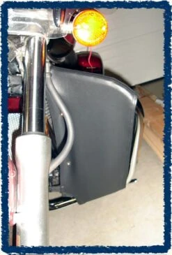 Sage Brush Engine Guard Chaps - Shadow 1100 Aero With MC Enterprises Bar